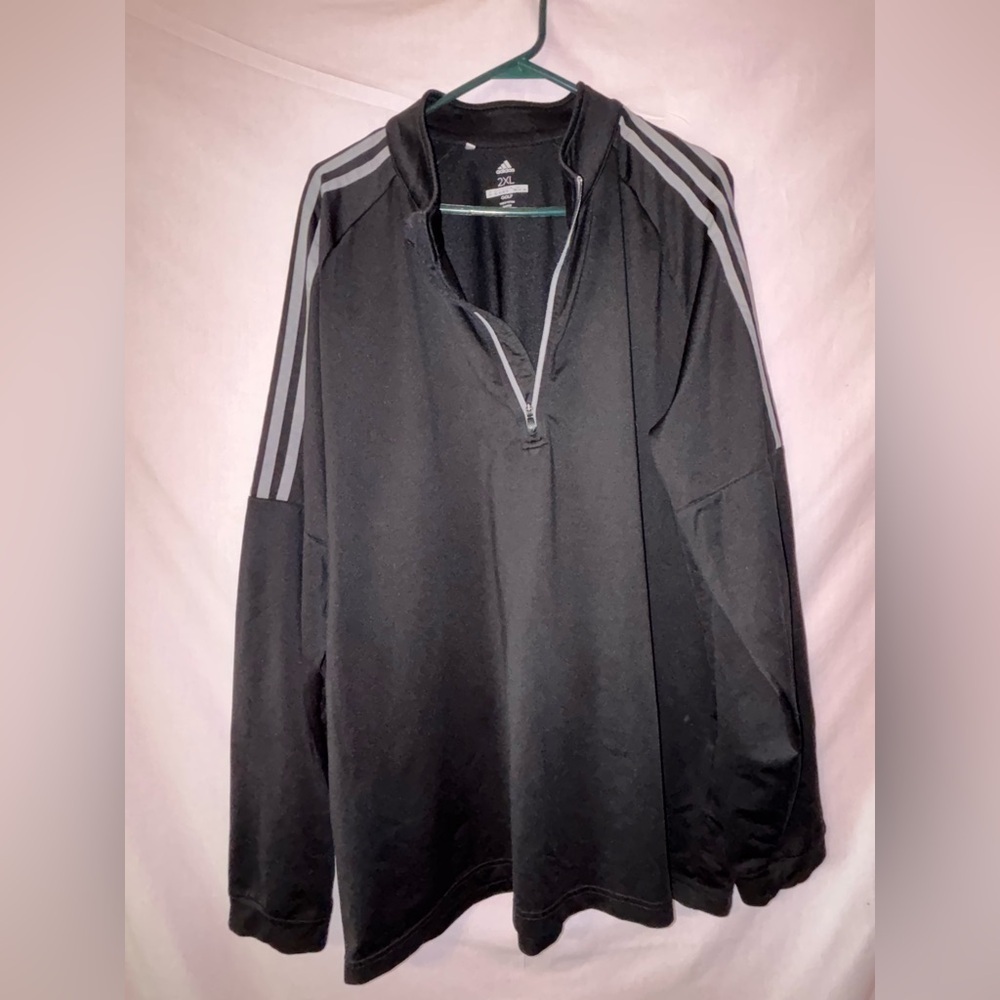 Adidas Dark Gray Golf Pullover
